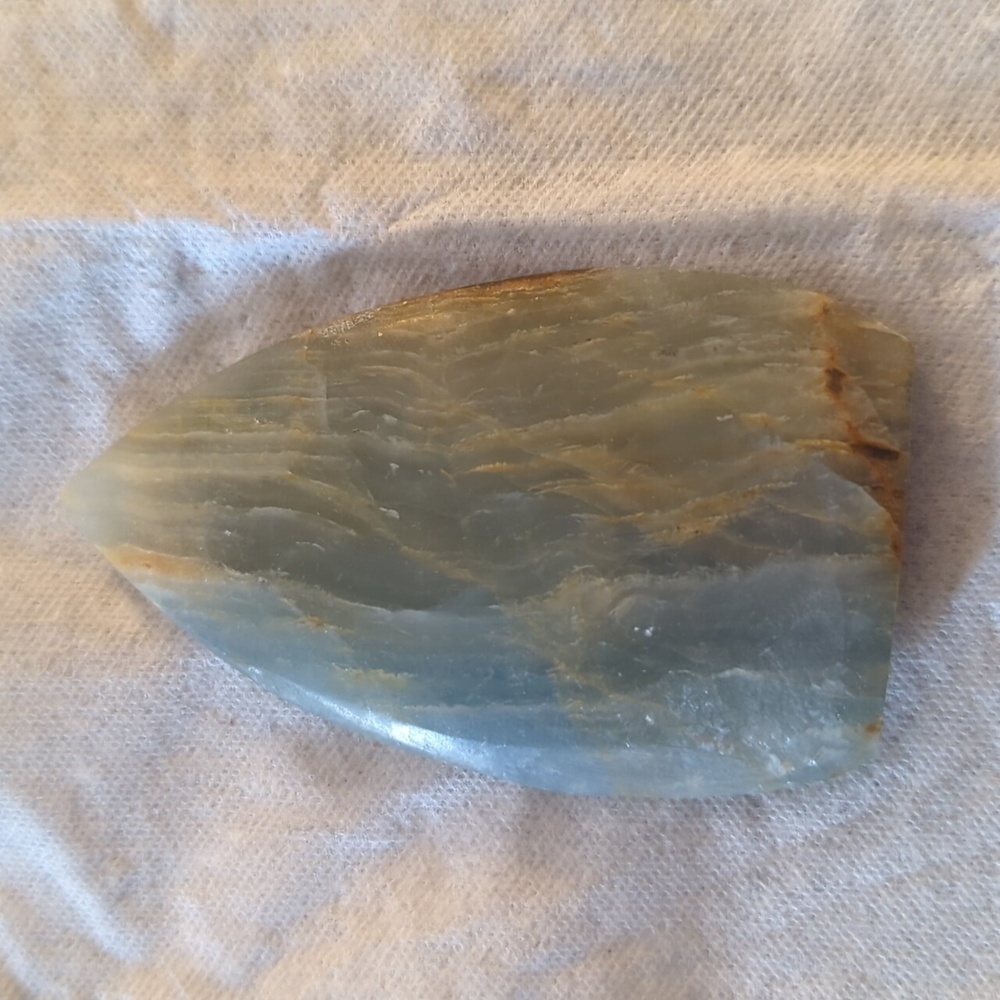 Blue onyx crystal